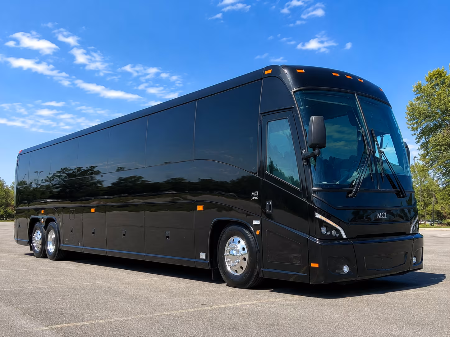 cary bus rental service area